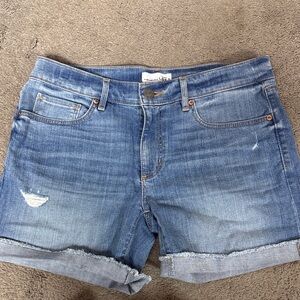 LOFT Classic Blue Jean Shorts
